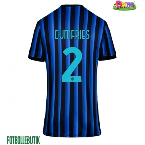 Inter Milan Denzel Dumfries #2 Hemmatröja Kvinnor 2025-26 Kortärmad